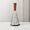 Acacia And Stainless Steel Cone Cheese Grater -Chic Living Shop AcaciaNSSGraterSHS19