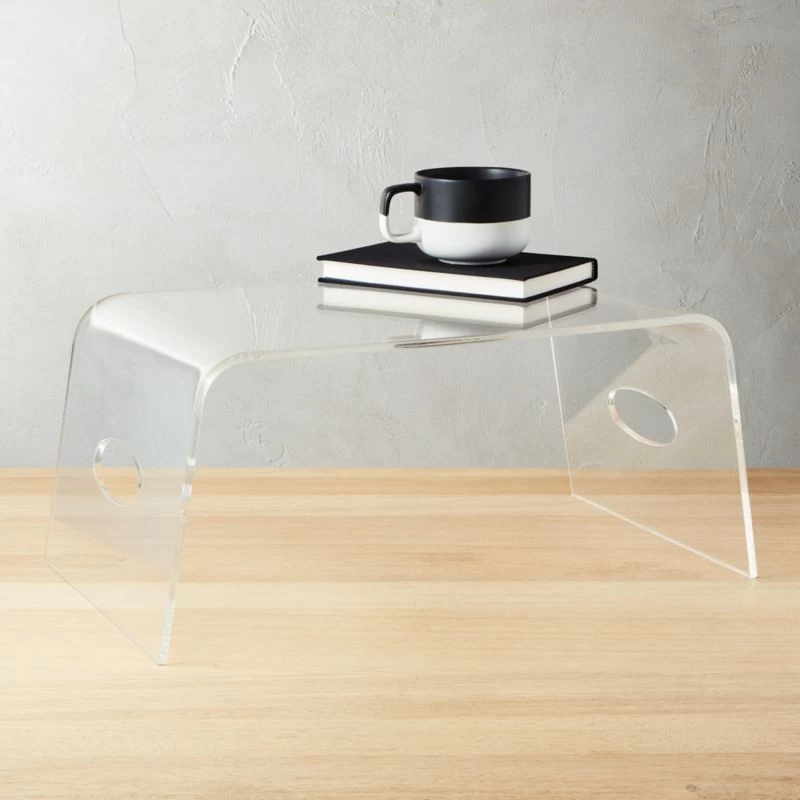 Clear Acrylic Bed Tray 4 Clear Acrylic Bed Tray - Image 2