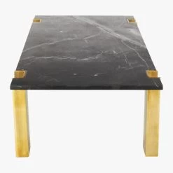 Alcide Rectangular Marble Coffee Table -Chic Living Shop AlcideMarbleCoffeeTableSDF17