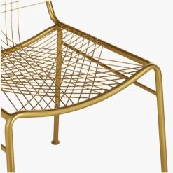 Alpha Brass Metal Chair -Chic Living Shop AlphaBrassChairAVS16