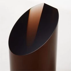 Dark Amber Acrylic Bookend -Chic Living Shop AmberAcrylicBookendAVSHF23