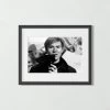 'Andy Warhol 1966' Photographic Print In Black Frame 17.75''x21.75'' -Chic Living Shop AndyWarhol1966BF17p5x21p5SSS23 3D