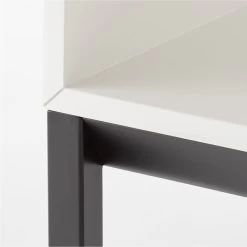 Aptum White Metal Bookcase -Chic Living Shop AptumModBookshelfAVSSF21