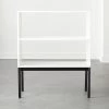 Aptum White Metal Bookcase