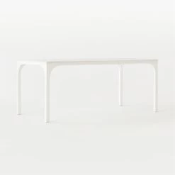 Aqua Virgo Rectangular White Dining Table 72" -Chic Living Shop AquaVirgoDiningTable3QSSS21