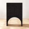 Augusta Black Entryway Cabinet -Chic Living Shop ArcBlkEntrywayCabinetSHS22