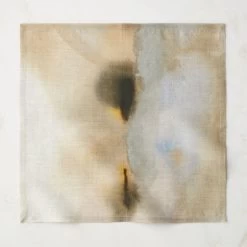 Arcadia Watercolor Linen Napkin -Chic Living Shop ArcadiaNapkinAVSHS22