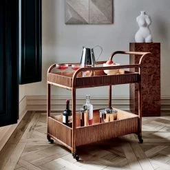 Feliz Rattan Bar Cart 17 Feliz Rattan Bar Cart -Chic Living Shop AthenaWallArtBurlWoodPedestalJL21 1x1