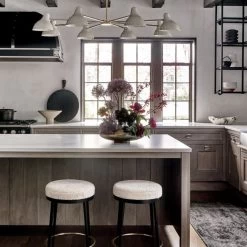 Atlas Shearling White Counter Stool Set Of 2 -Chic Living Shop AtlasShearlingWhiteCounterAG21 1x1