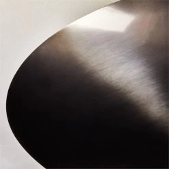 Auden Blackened Brass Flush Mount Light 30" -Chic Living Shop AudenBkBrsFlushMnt30inAVSHF22