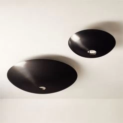 Auden Blackened Brass Flush Mount Light 30" -Chic Living Shop AudenFlushMountsGroupFHF22