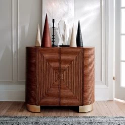 Avalon Rattan Bar Cabinet -Chic Living Shop AvalonRattanBarOC20 1x1