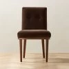 Axel Tufted Mocha Velvet Dining Chair -Chic Living Shop AxelTftdWdBckChairChcltSHF22