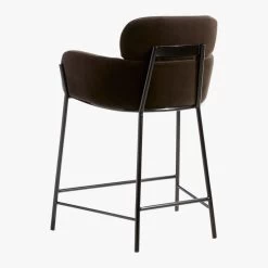 Azalea Mink Counter Stool Set Of 2 12 Azalea Mink Counter Stool Set Of 2 -Chic Living Shop AzaleaCounterStl24inMink3QBS19