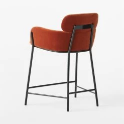 Azalea Brown Counter Stool Set Of 2 -Chic Living Shop AzaleaCounterStoolBrown3QBSSF22