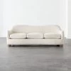 Bacio Cream Boucle Sofa With Bleached Oak Legs -Chic Living Shop BacioBoucleSofaSHS21 1x1