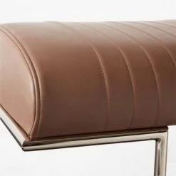 Barber Brown Leather Dining Chair -Chic Living Shop BarberLeatherChairAVSSSF23