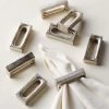 Barre Silver Napkin Rings Set Of 8 2 Barre Silver Napkin Rings Set Of 8 -Chic Living Shop BarreSilverNapkinRingS8SHF21