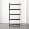 Biscia Brown Burl Wood Bookcase 2 Biscia Brown Burl Wood Bookcase -Chic Living Shop BisciaBookcaseSHF21
