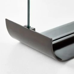 Black Curve Fireplace Screen -Chic Living Shop BlackCrvFireplaceScreenAV2SSF22