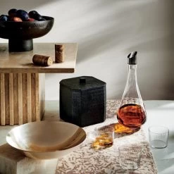 Marta Optic Tasting Glasses Set Of 6 -Chic Living Shop BlackPedestalBowlFB21 1x1 1