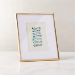 Blaine Polished Brass Picture Frame 5"x7"