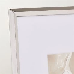 Blaine Polished Nickel Picture Frame 8"x10" -Chic Living Shop BlainePldNklFrame8X10inAVSHF22