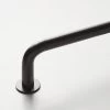 Matte Black Blackout Curtain Rod 28"-48"x1.25" -Chic Living Shop Blkout1p25CrtnRdMtBk28d48SHF21