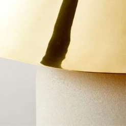 Block Ivory Ceramic Table Lamp -Chic Living Shop BlockIvryNPldBsTableLampAVSHF23