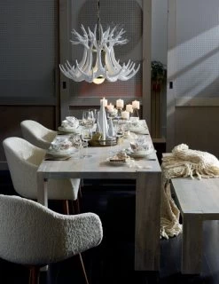 Chelsea Floral Dinner Plate -Chic Living Shop BloxWhiteWashDiningCollectionOC18