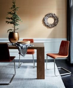 Bolt Grey Linen Napkin Set Of 4 -Chic Living Shop BloxWhiteWashDiningTableOC19