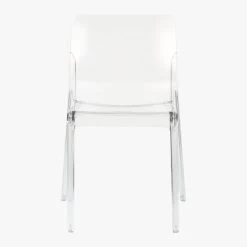 Bolla Clear Dining Chair -Chic Living Shop BollaAcrylicChairF18