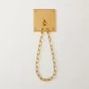 Bolt Polished Brass Chain Curtain Tieback -Chic Living Shop BoltDrpryTiebackChnPldBrsAV2SHF21