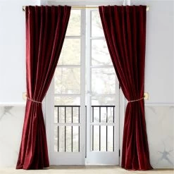 Bolt Polished Brass Chain Curtain Tiebacks Set Of 2 -Chic Living Shop BoltDrpryTiebackChnPldBrsAVSHF21