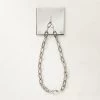 Bolt Polished Nickel Chain Curtain Tieback -Chic Living Shop BoltPldNklDrpryTiebackChnSHF23