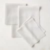 Bolt White Linen Napkin Set Of 4 -Chic Living Shop BoltWhtLnnNapkinsS4SHS22