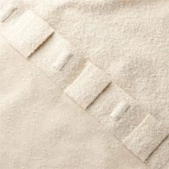 Ivory Boucle Window Curtain Panel 48''x84'' -Chic Living Shop BoucleIvoryCrtn96PanelAV4SHF23