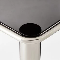 Bovisio Rectangular Smoked Glass Dining Table -Chic Living Shop BovisioDiningTableAVSSF22