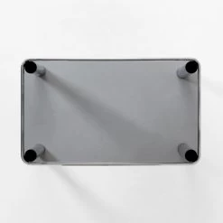 Bovisio Rectangular Smoked Glass Dining Table -Chic Living Shop BovisioDiningTableTOPSSF22