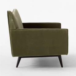 Bowtie Green Velvet Sofa -Chic Living Shop BowtieVelvetSofaSDSSF22