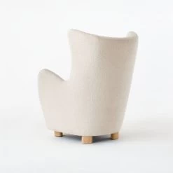 Bozzi Chair And Ottoman Set -Chic Living Shop BozziBoucleChair3QBSSS21