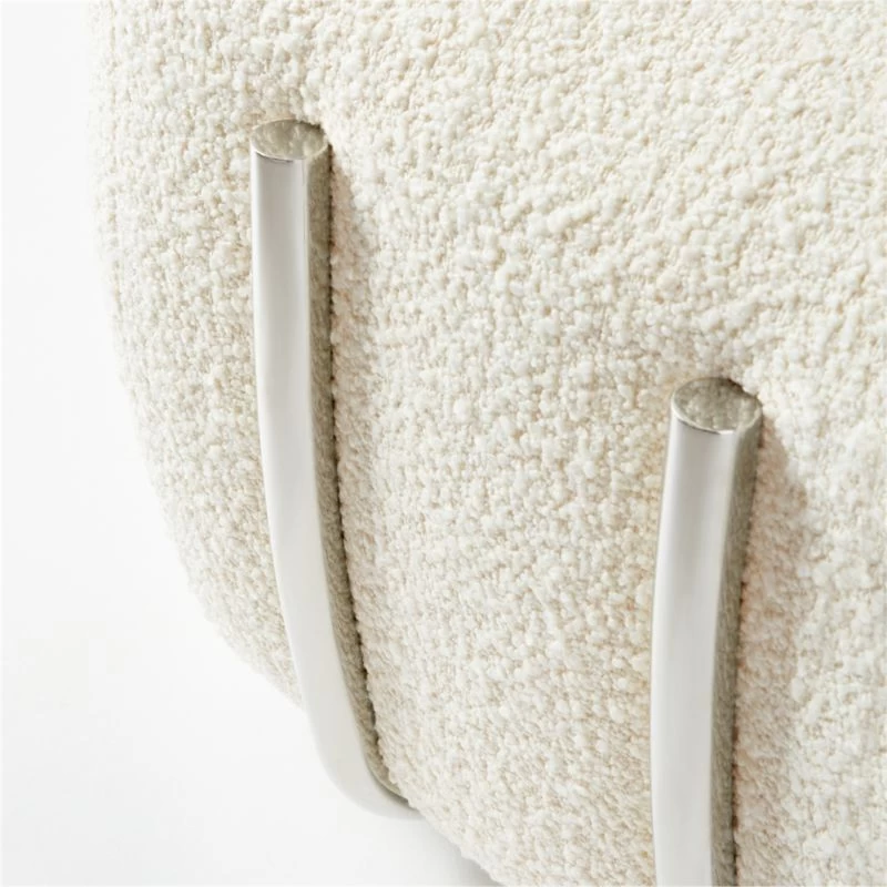 Brace Cream Boucle Sofa 10 Brace Cream Boucle Sofa - Image 8