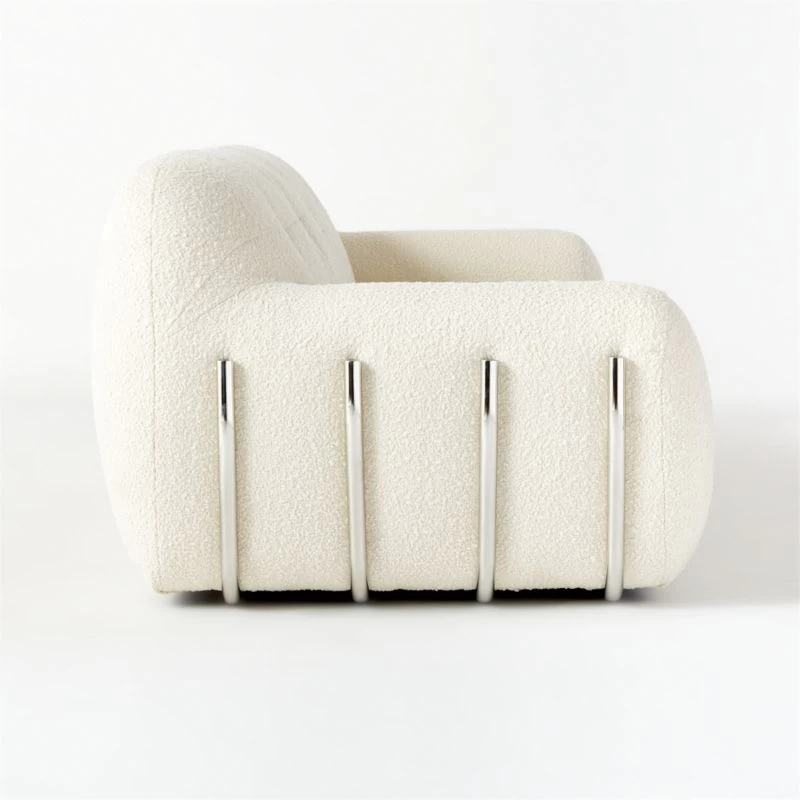 Brace Cream Boucle Sofa 8 Brace Cream Boucle Sofa - Image 6