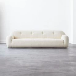 Brace Cream Boucle Sofa