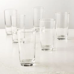 Brisk Cooler Glasses Set Of 6