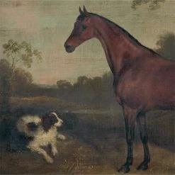 Chic Living Shop -Chic Living Shop BrownHorse31x21inAVSHF22