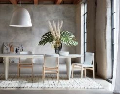 Burano White Leather Sling Chair -Chic Living Shop BuranoWhiteLeatherChairsACJL19