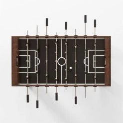 Burl Wood Foosball Table -Chic Living Shop BurlFoosballTableAV4SSF22