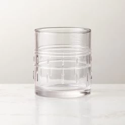 Bushi Nenge Clear Double Old-Fashioned Glass