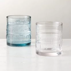 Bushi Nenge Blue Double Old-Fashioned Glass 7 Bushi Nenge Blue Double Old-Fashioned Glass -Chic Living Shop BushiNengeDOFGroupFHF23 1